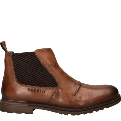 Bugatti Chelseaboots Cognac
