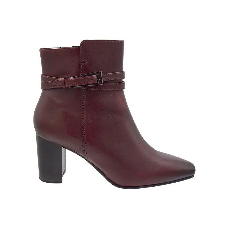 Caprice 25317 bordeaux, enkellaars voor dames