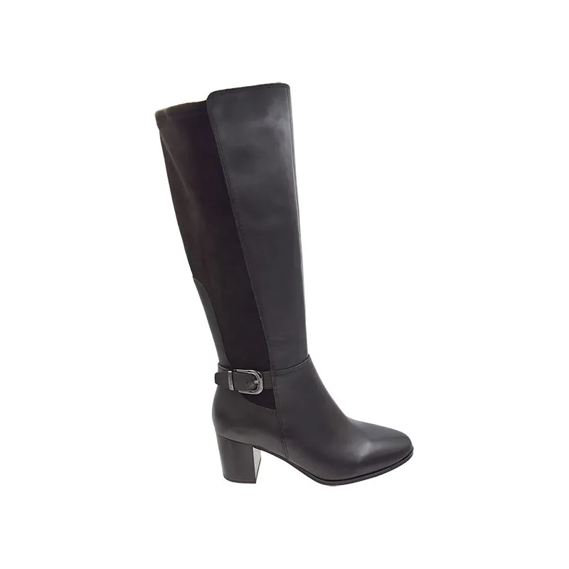 Caprice 25504 Zwart, knielaars voor dames