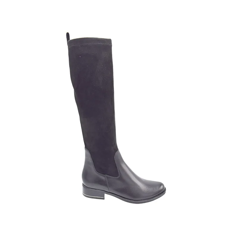Caprice 25514 Zwart, knielaars voor dames