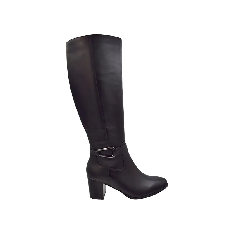 Caprice 25528 Zwart, knielaars voor dames
