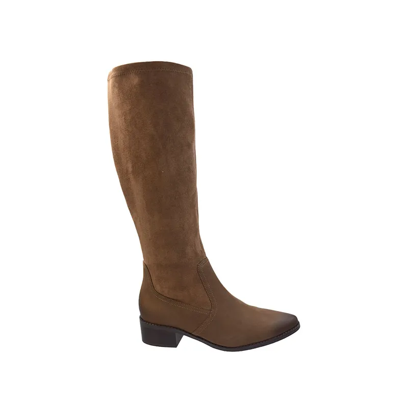 Caprice 25541 Taupe, knielaars voor dames