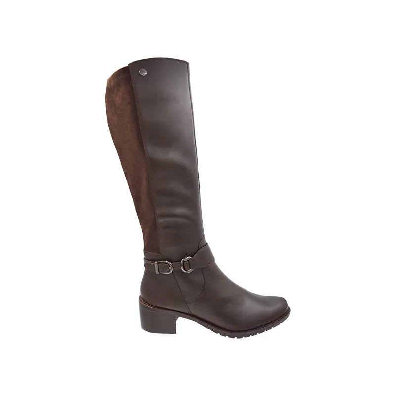 Caprice 25601 Bruin, knielaars voor dames