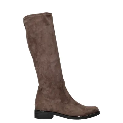Caprice Lange Laarzen Dames Taupe