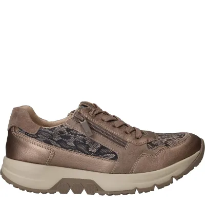 Caprice Rollmotion Sneakers Dames Taupe