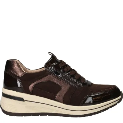 Caprice Sneakers Dames Bruin
