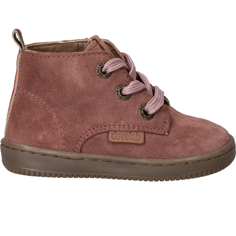 Develab Firststeps Babyschoentjes Roze, babyschoentje voor unisex