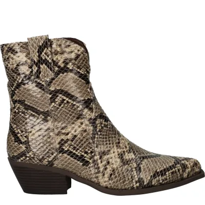 Dstrct Enkellaarsjes Dames Beige