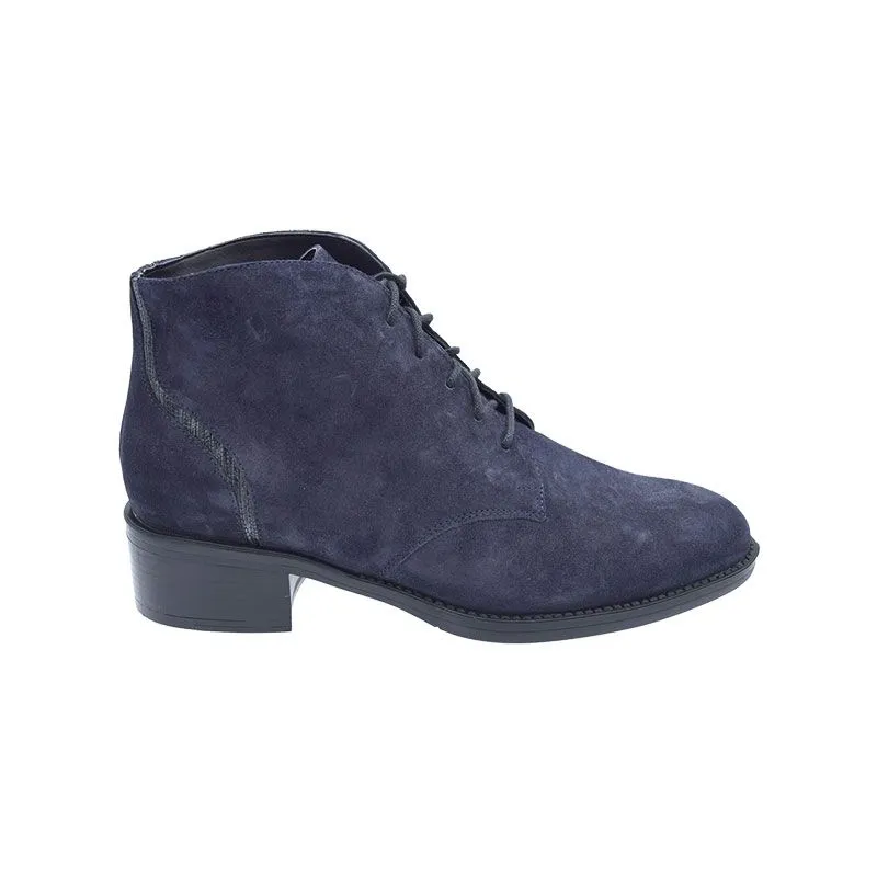 Durea 9738 K Blauw, enkellaars voor dames