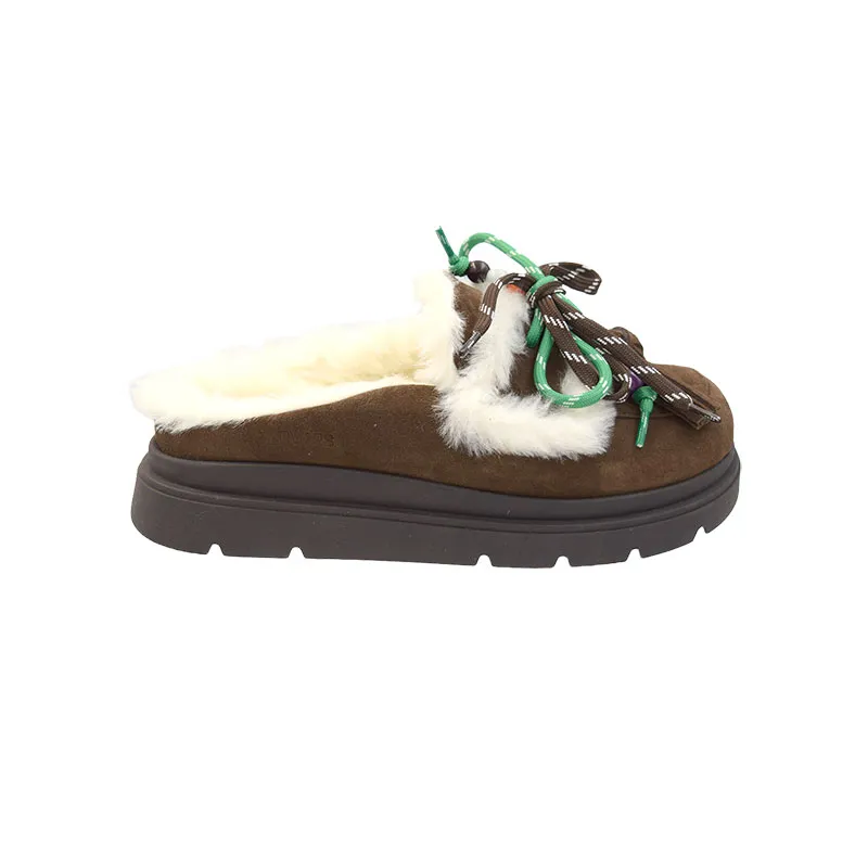 DWRS Nova Bruin, slipper voor dames