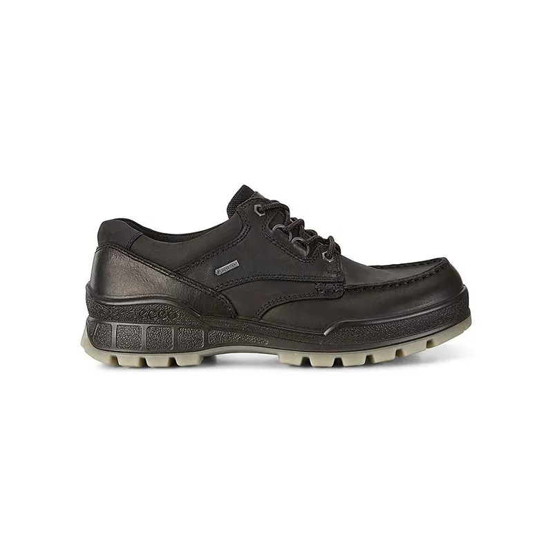 Ecco Track 25 Zwart, veterschoen voor heren