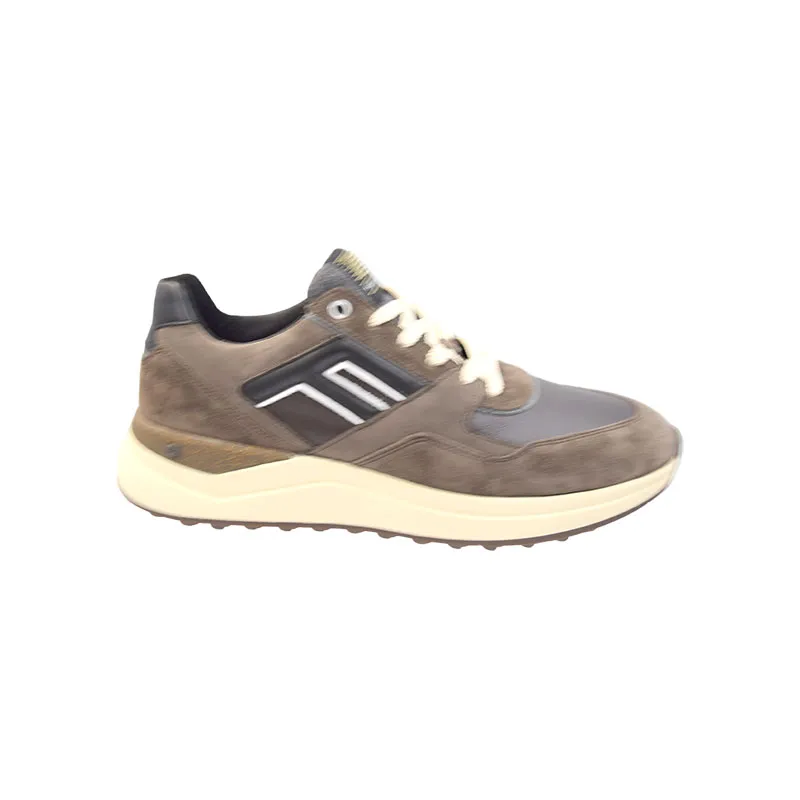 Floris Van Bommel De Trikker 01.07 Bruin, sneaker voor heren