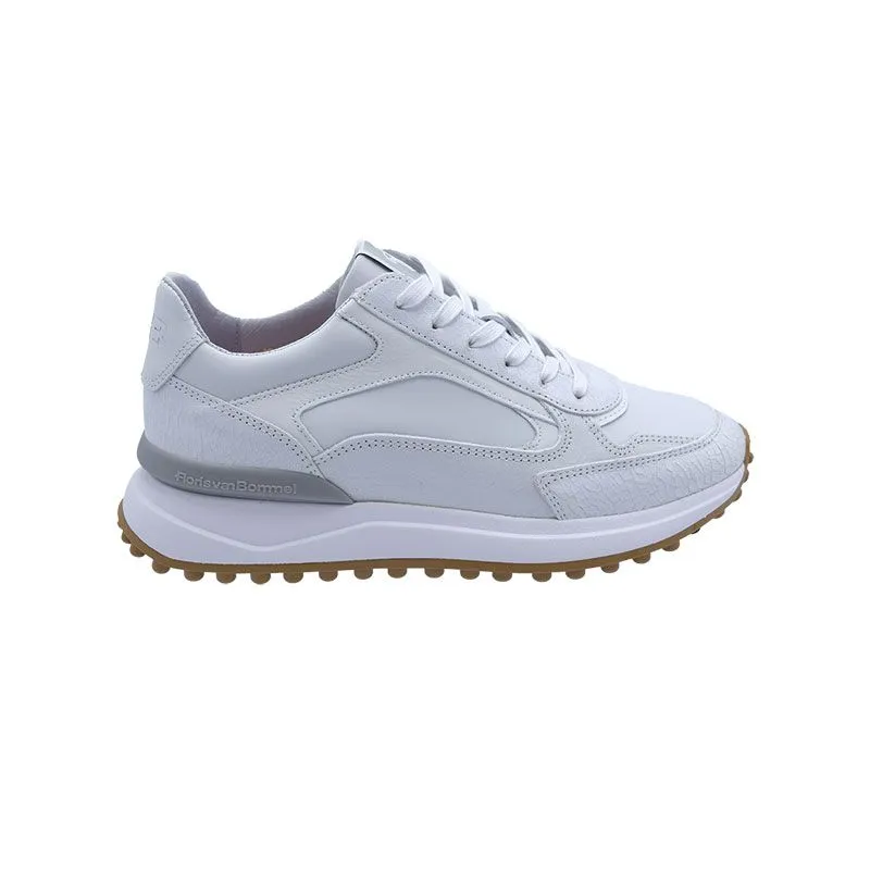 Floris Van Bommel Noppi Wit, sneaker voor dames