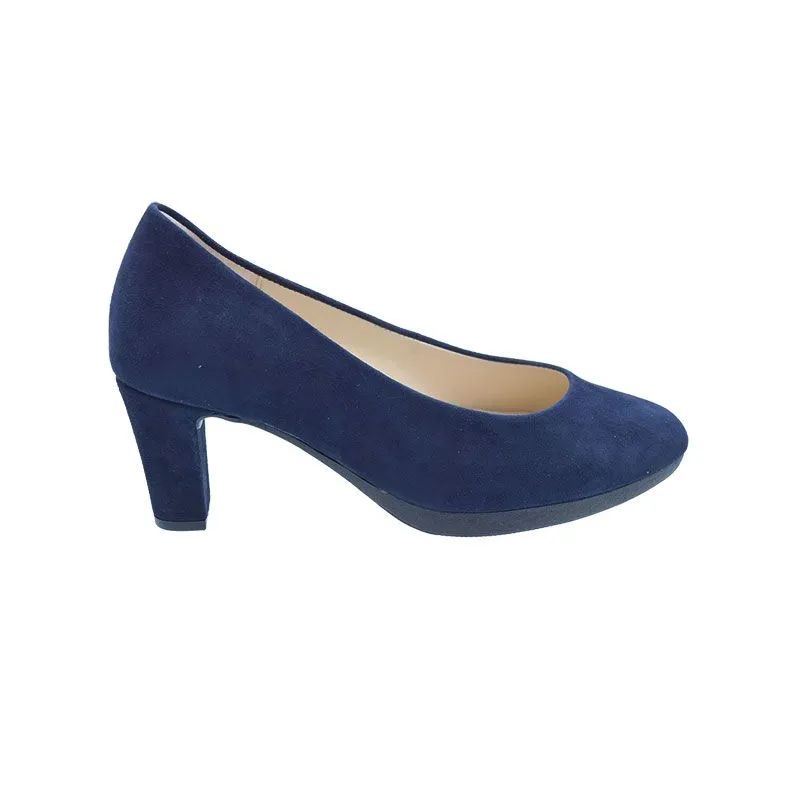 Gabor 41.280.16 Blauw, pump voor dames
