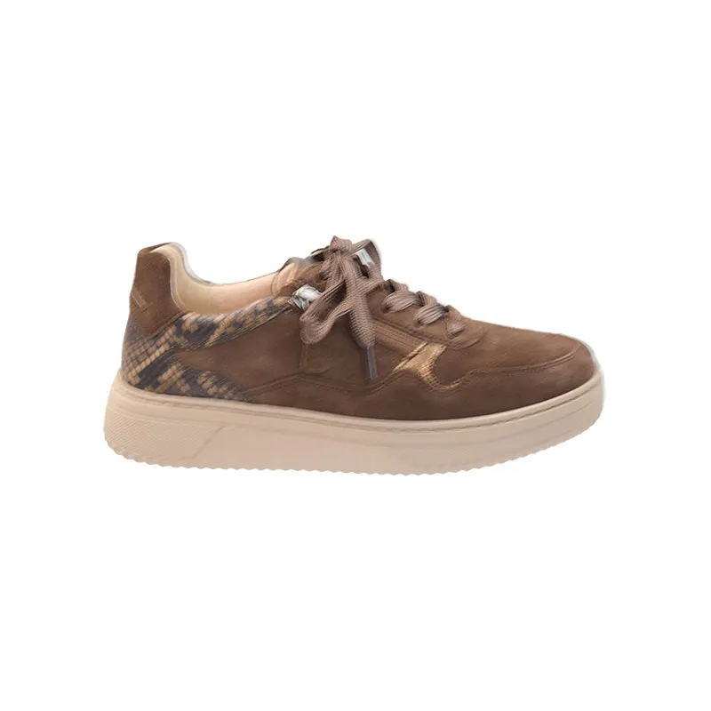 Gabor 6016 K Bruin, sneaker voor dames