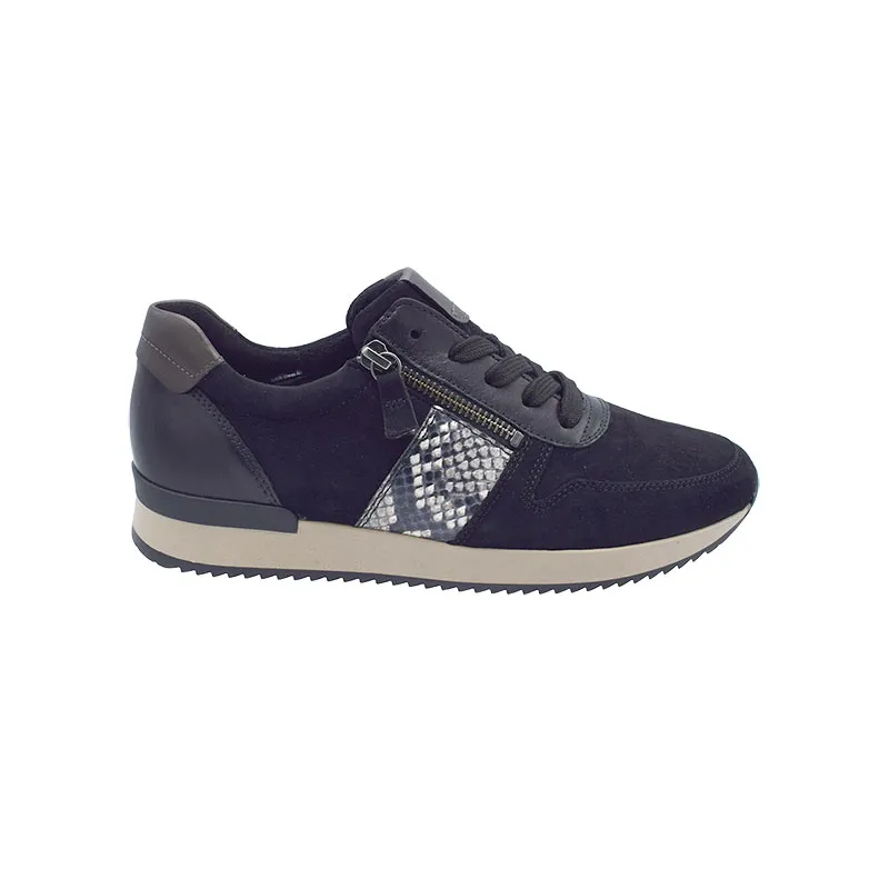 Gabor 6019 Zwart, sneaker voor dames