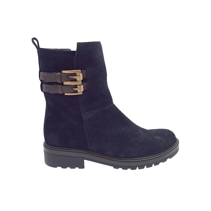 Gabor 8006 Blauw, bootie voor dames