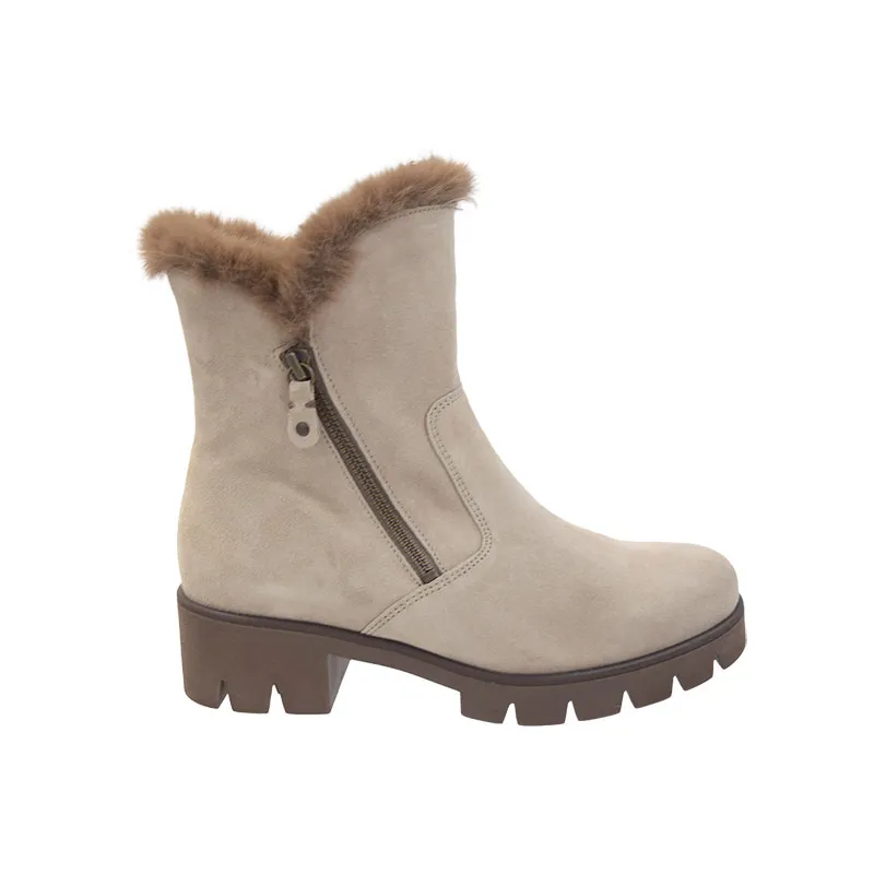 Gabor 8018 Beige, bootie voor dames