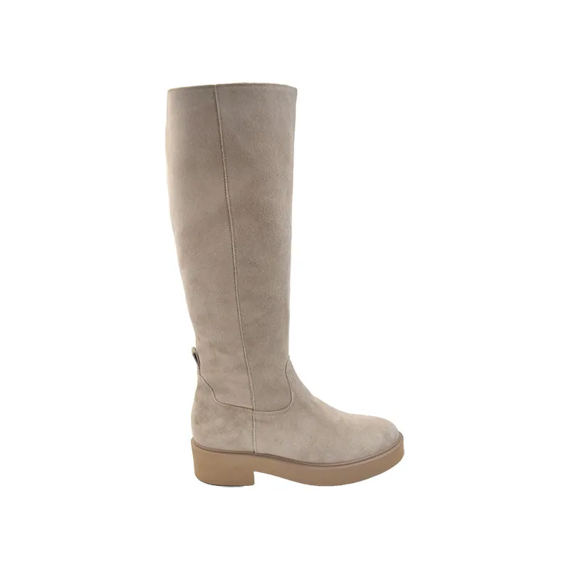 Gabor 8019 Beige, knielaars voor dames