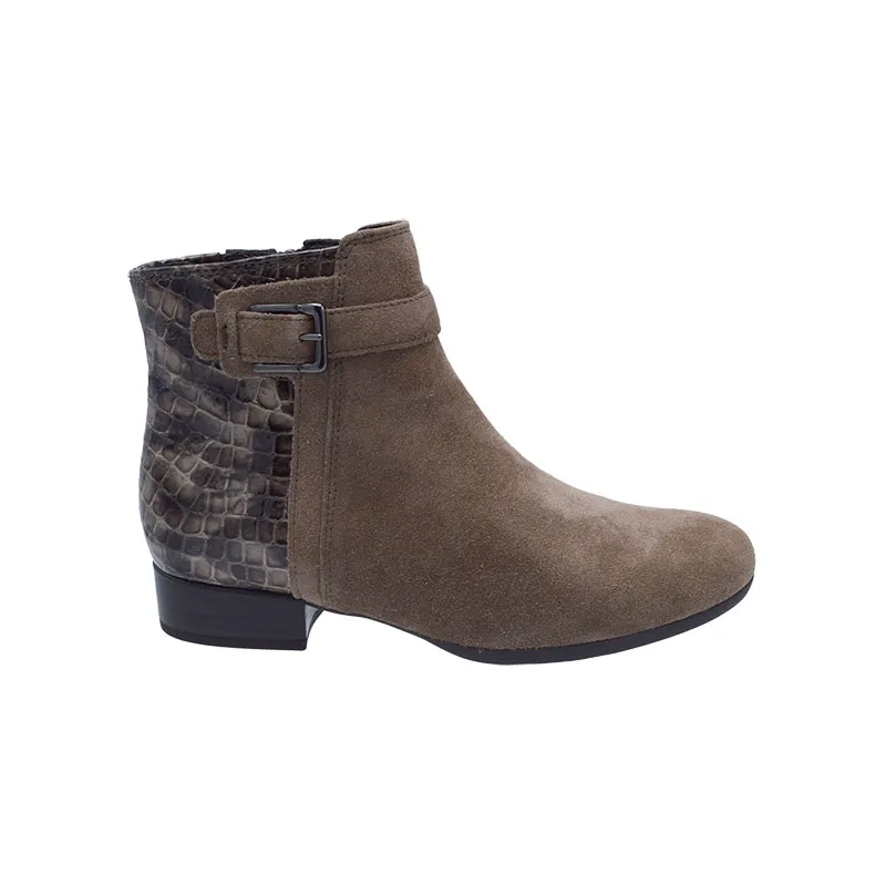 Gabor 8031 H Bruin, enkellaars voor dames