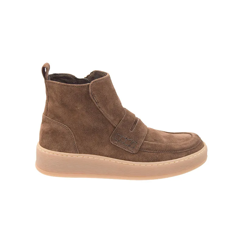 Gabor 8055 Bruin, enkellaars voor dames