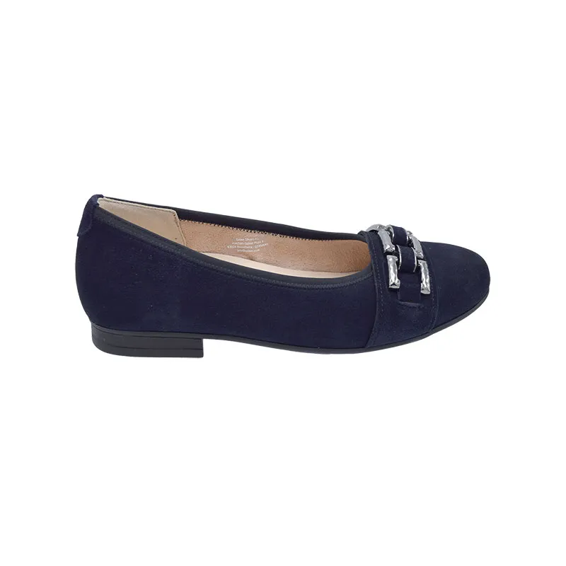Gabor 82.465.46 Blauw, ballerina voor dames