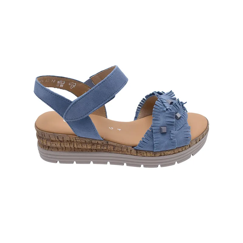 Gabor 82.704.26 Jeans, sandaal voor dames