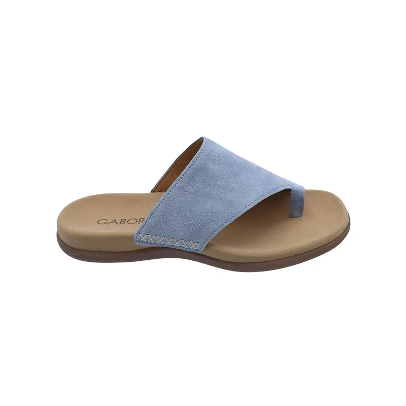 Gabor 83.700.36 Blauw, slipper voor dames