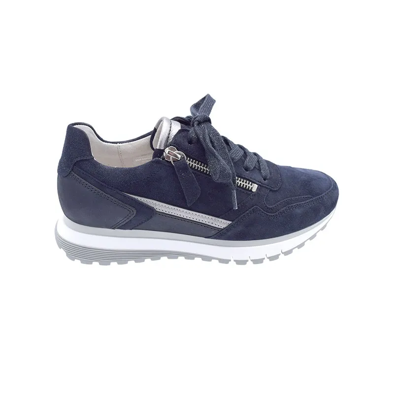 Gabor 86.378.46 H Blauw, sneaker voor dames