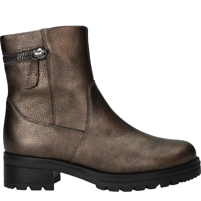 Gabor Bikerboots Dames Bruin, bikerboot voor dames