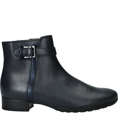Gabor Enkellaarsjes Dames Blauw