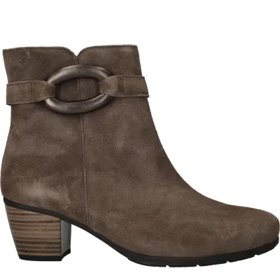 Gabor Enkellaarsjes Dames Taupe