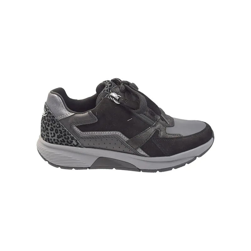 Gabor/ Rolling Soft 0106 Zwart, sneaker voor dames