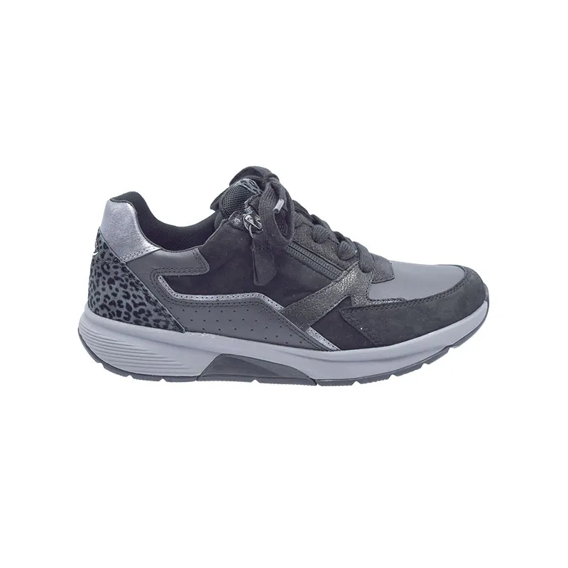 Gabor/ Rolling Soft 76.878.67 Zwart, sneaker voor dames