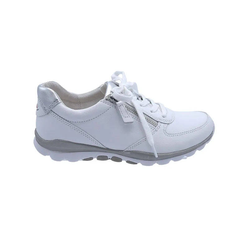 Gabor/ Rolling Soft 86.968.51 Wit, sneaker voor dames