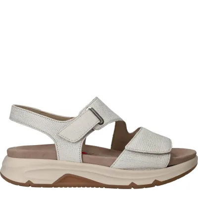 Gabor Rollingsoft Sandalen Dames Wit