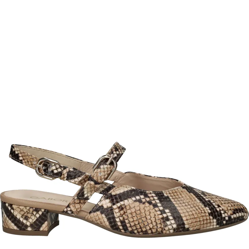 Gabor Slingbacks Dames Multi, slingback voor dames