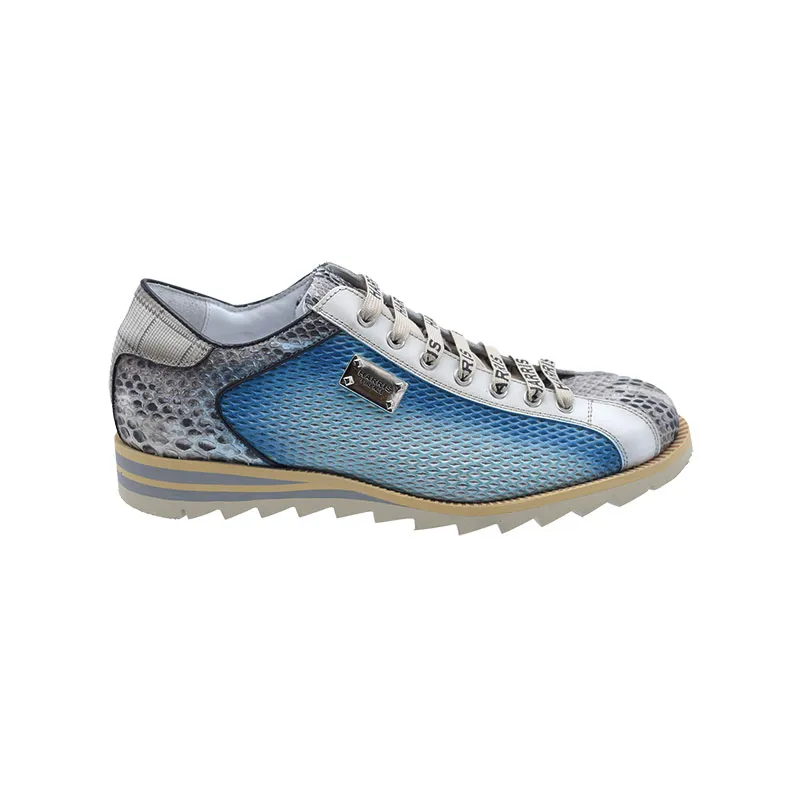 Harris 2817 python Blauw, sneaker voor heren