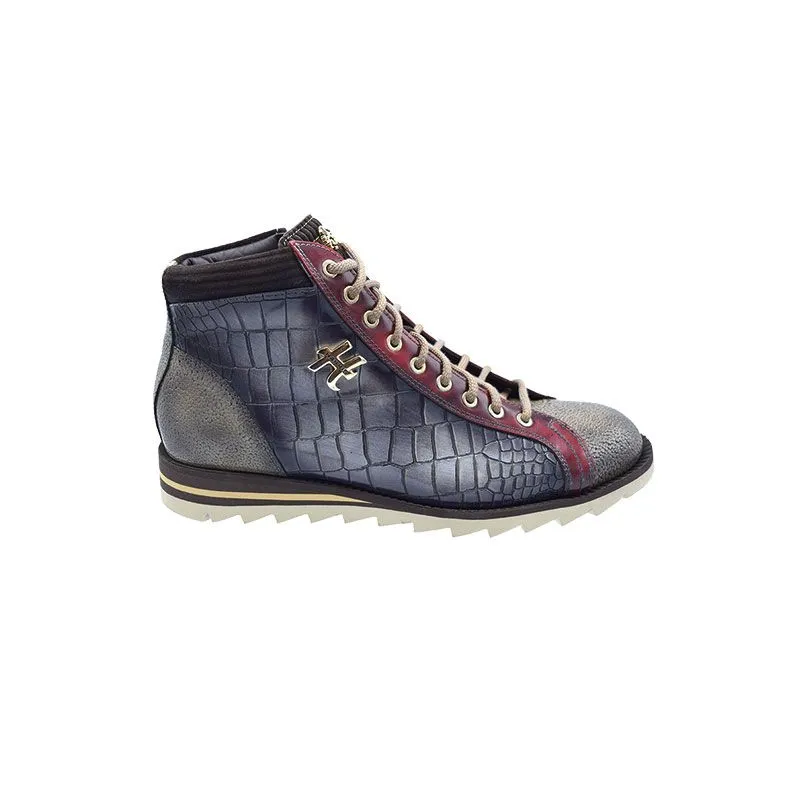 Harris 3019/H grijs/taupe, bootie voor heren