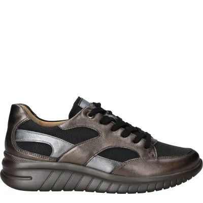 Hartjes Wave Sneakers Dames Bruin