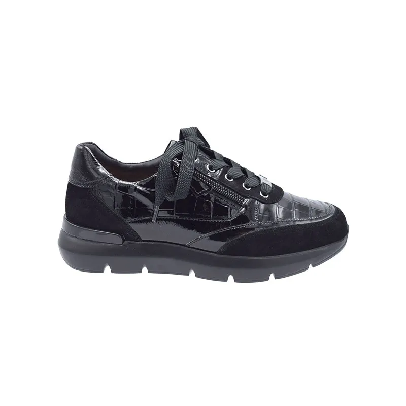 Hassia 301355 H Zwart, sneaker voor dames