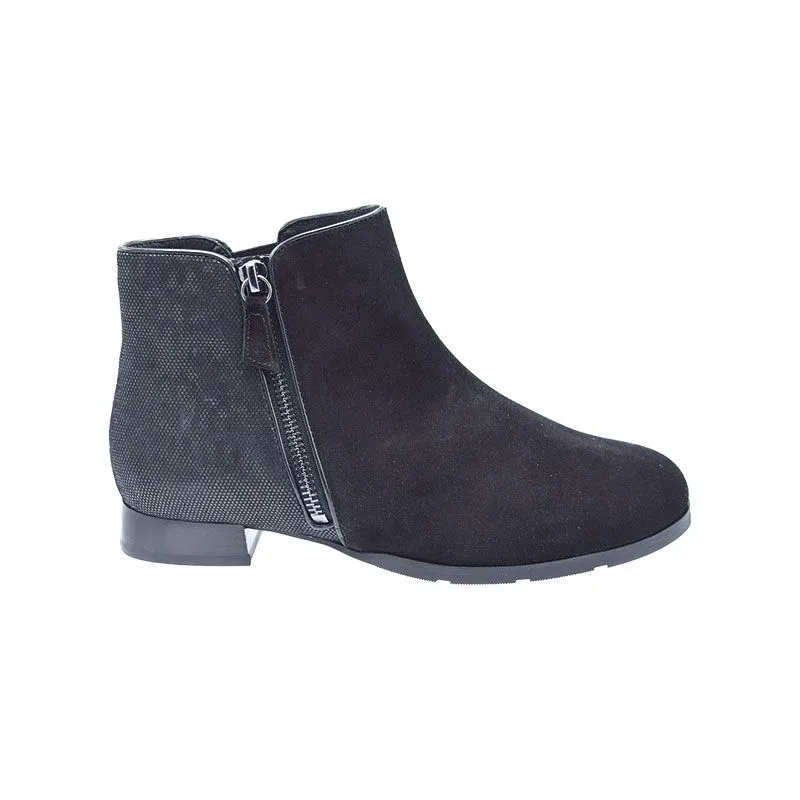 Hassia 302113 H Zwart, enkellaars voor dames