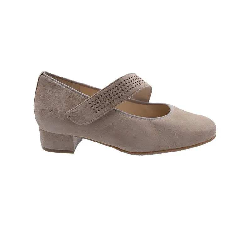 Hassia 302454 K Beige, pump met wreefband voor dames