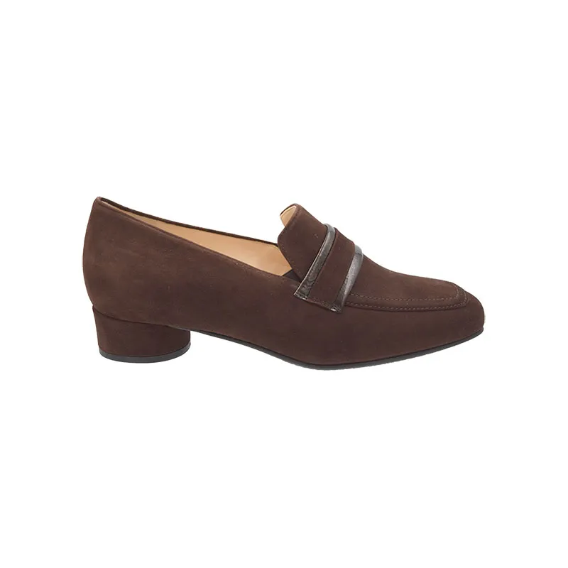 Hassia 302665 H Bruin, pump voor dames