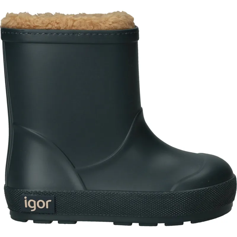 Igor Yogi Borreguito Regenlaarzen Jongens Blauw, regenlaars voor jongens