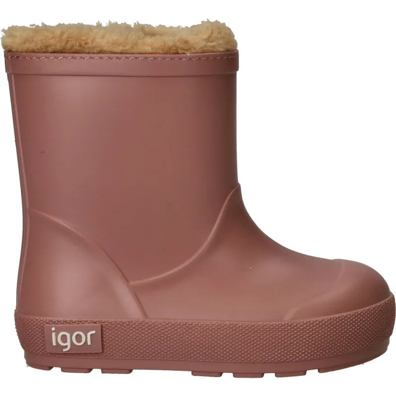 Igor Yogi Borreguito Regenlaarzen Meisjes Roze, regenlaars voor meisjes