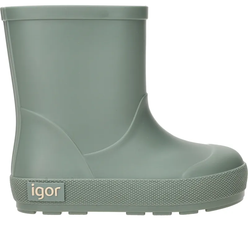 Igor Yogi Regenlaarzen Groen, regenlaars voor unisex
