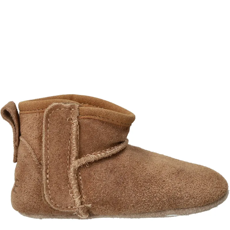 IK-KE Babyschoentjes Jongens Cognac, babyschoentje voor jongens