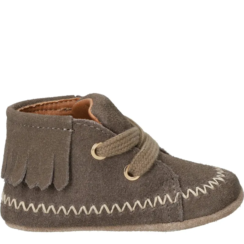 IK-KE Babyschoentjes Meisjes Taupe, babyschoentje voor meisjes