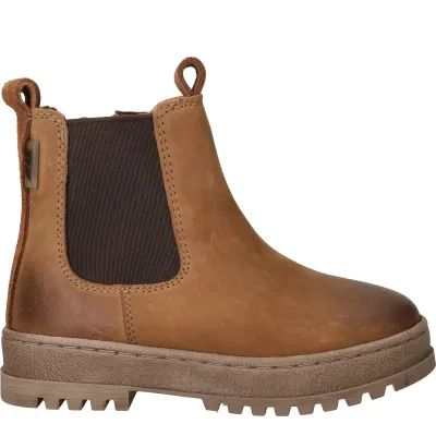 IK-KE Chelseaboots Jongens Cognac